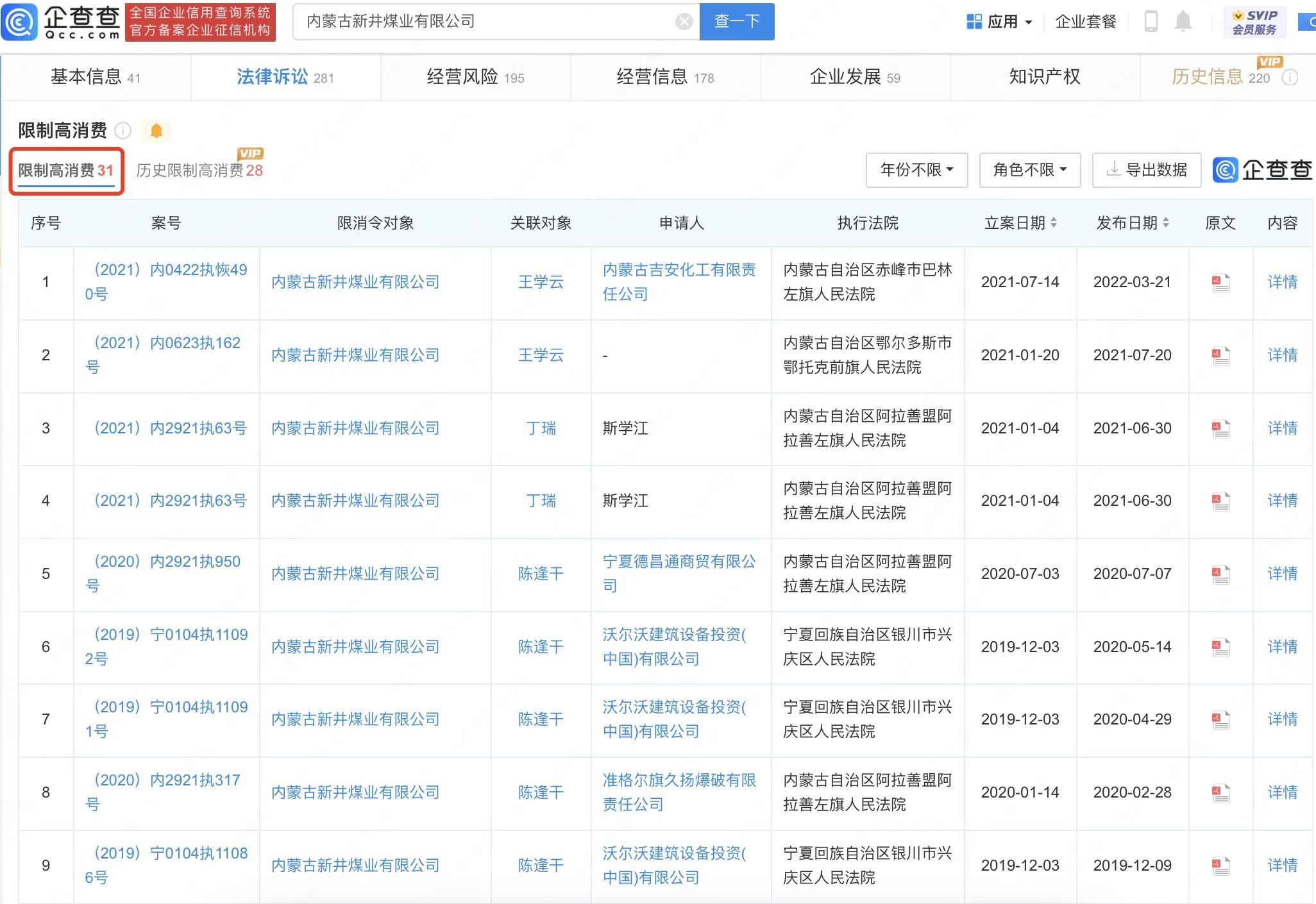 内蒙古坍塌煤矿为失信企业，失信总额超7亿