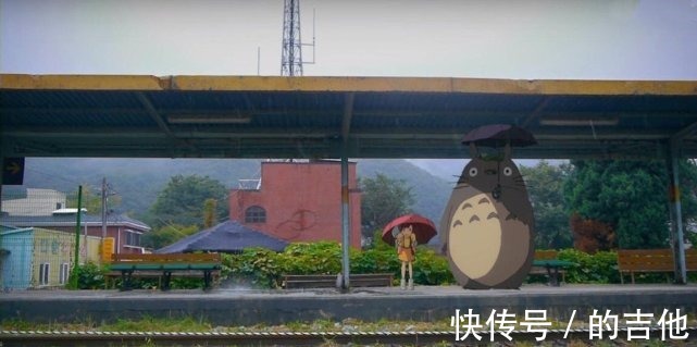 二次元|二次元和三次元无缝连接,柯南和平次毫无违和感,龙猫依旧呆萌