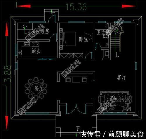 房屋|南方农村三层半房屋设计图，设计创经典，是该享受生活了