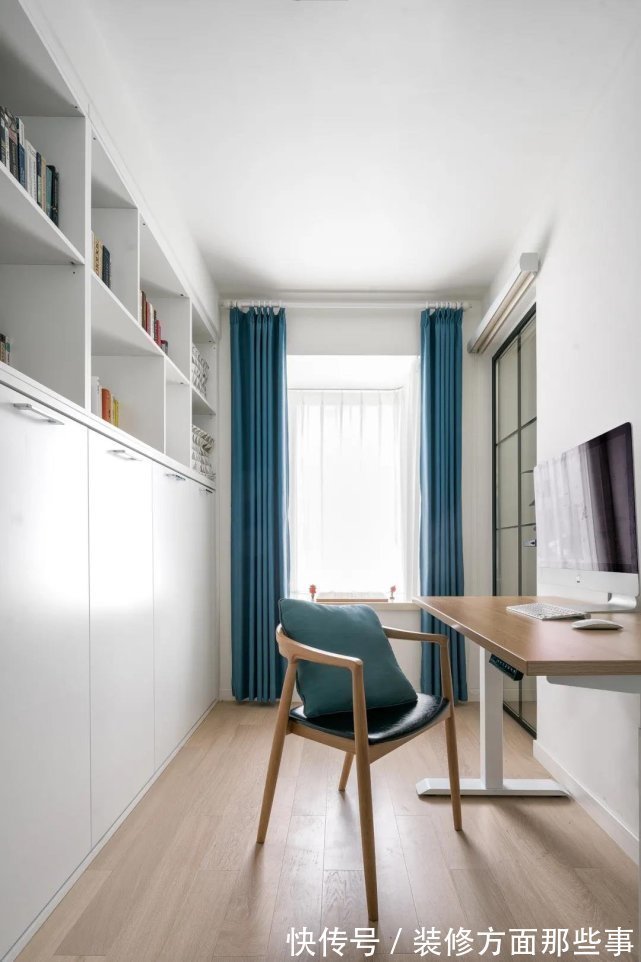 风三居室|114平现代风三居室,一个良好的氛围二孩之家