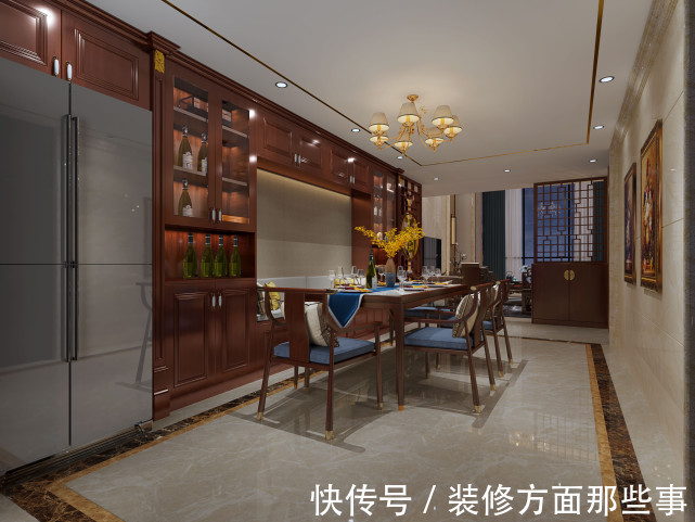 复式房子|165平新中式复式房子，凝练人文的蕴涵