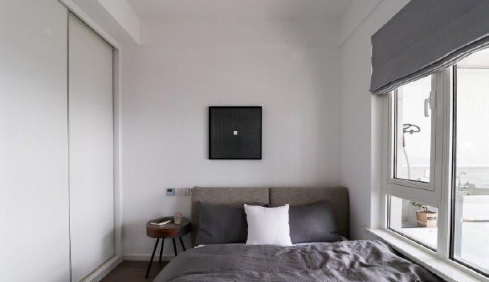 漂亮|100平米两居室,全屋简洁大方又通透,沙发墙这样装,实在漂亮