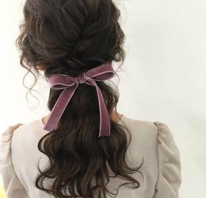 卷发怎么扎简单又好看,学会这5种就够了