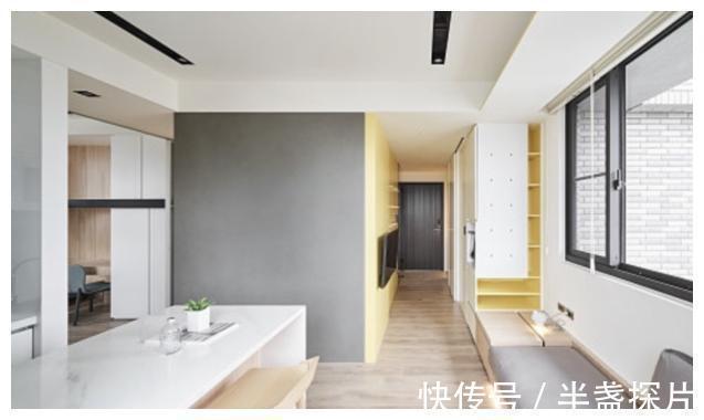 空间|40㎡两房一厅,全屋打满柜子,称得到上小户型“教科书”式设计!