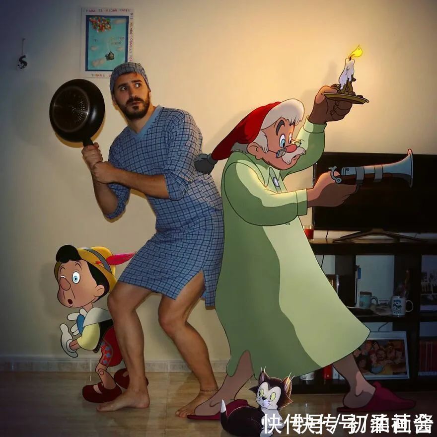 塞缪尔|他将迪士尼动画明星“请”进家门,一系列小插曲,令人捧腹