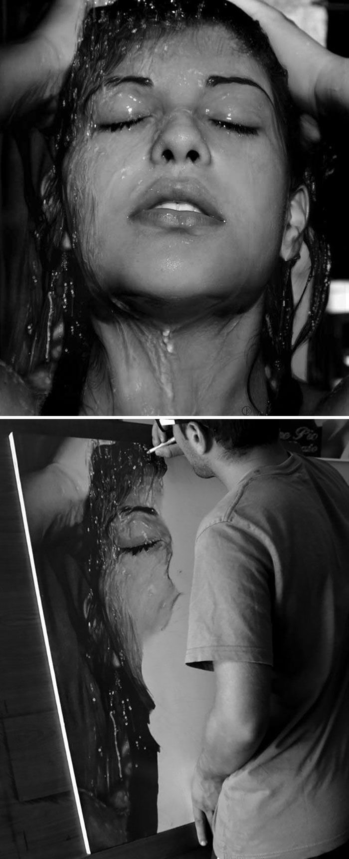 丹尼斯!乍一看是照片!60张“欺骗”眼睛的绘画,有这手艺还要相机干什么