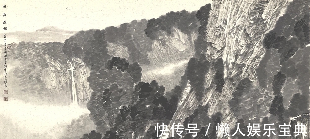 水墨|壮美!封曙光水墨山水画