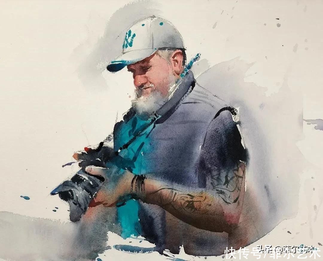 尤德斯|水彩也可以画得超准确！真心佩服！必须点赞