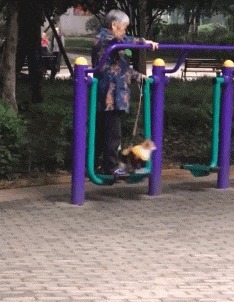 |搞笑GIF趣图: 套路不是这样子的啊,怎么让人截胡了呢