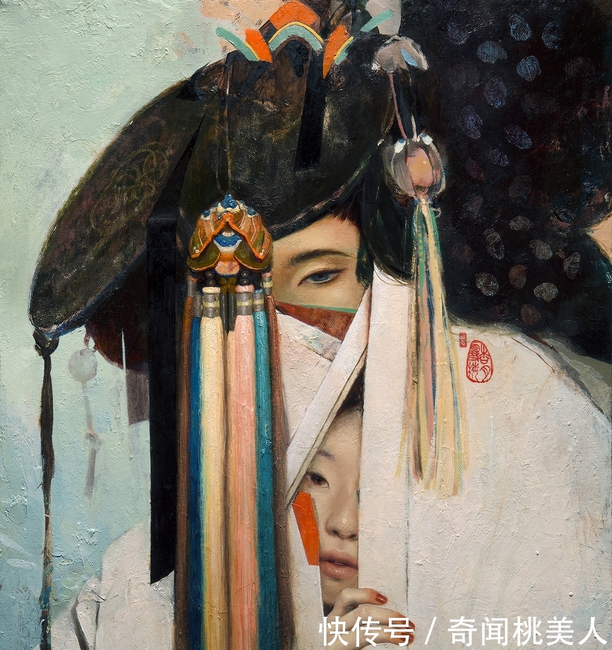 特别有灵气神秘的女子,美炸了!让人难以忘怀!