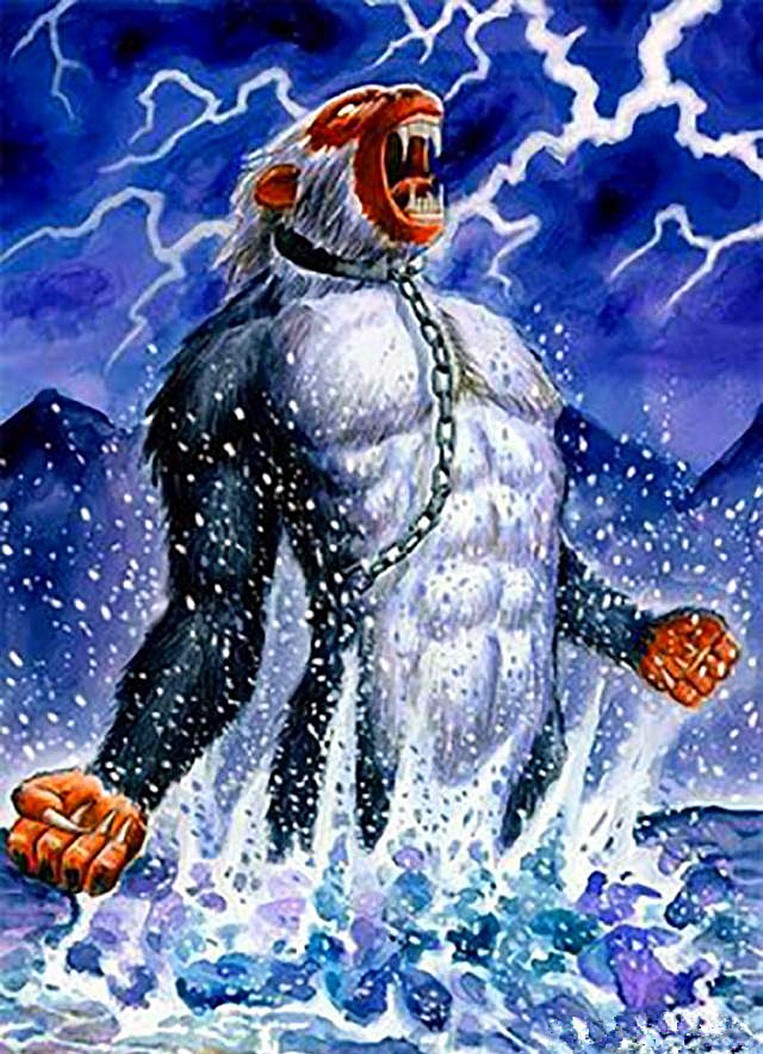 前身|它是《山海经》中上古怪兽,参与大禹治水,并制服孙悟空的前身?