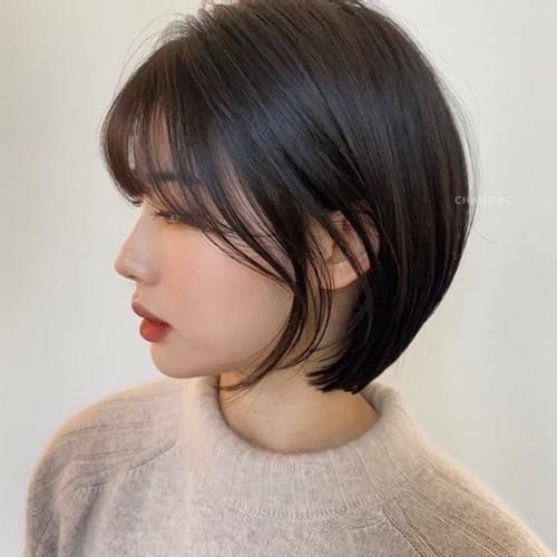 干净利落|【2021潮流短发】5款风靡日韩的“下巴短发”干净利落又减龄！