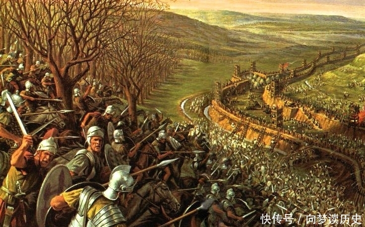 包围|踩碎高卢民族希望!双重包围下,5万罗马人如何击垮33万敌军?