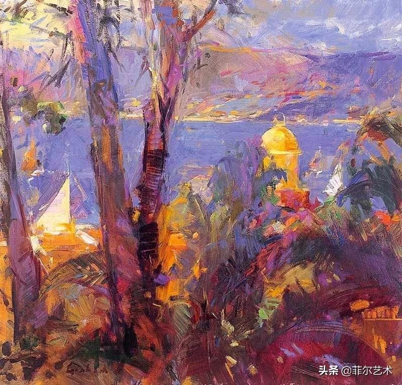 色彩!「油画欣赏」生动鲜明的色彩,一种独特的华丽风格