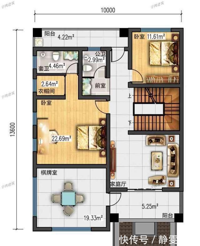 房屋|3套美观实用四层农村别墅，人见人爱，网友们抢着要图纸