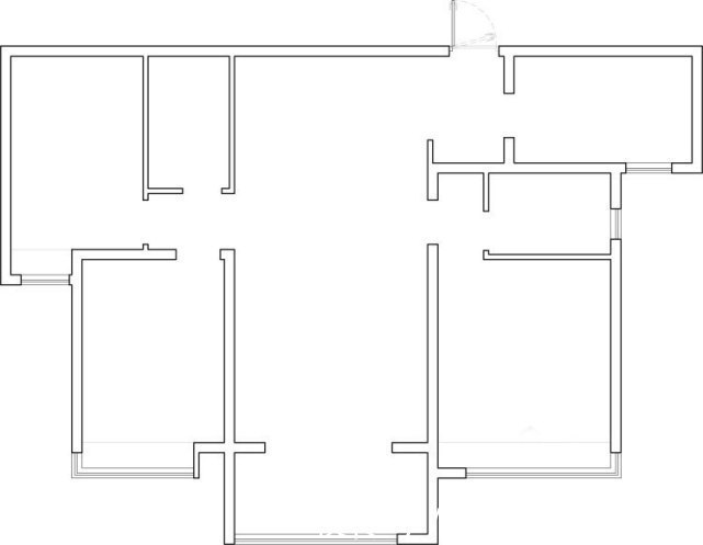 白色|139平现代风以白色减去灰色带来的沉重感,让氛围更为轻快