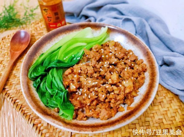 拌面|我这样做沙茶肉酱盖饭（拌饭拌面绝绝子），家人都爱吃