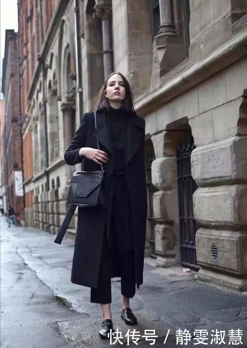 大衣+阔腿裤=今冬最in穿搭,选对单品,绝对又美又气质