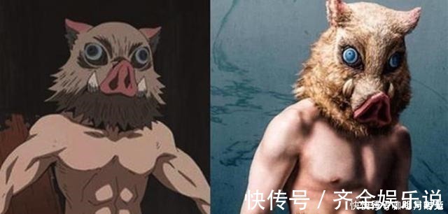 真人|鬼灭之刃动漫vs真人,无惨气质神还原,祢豆子依旧十分可爱