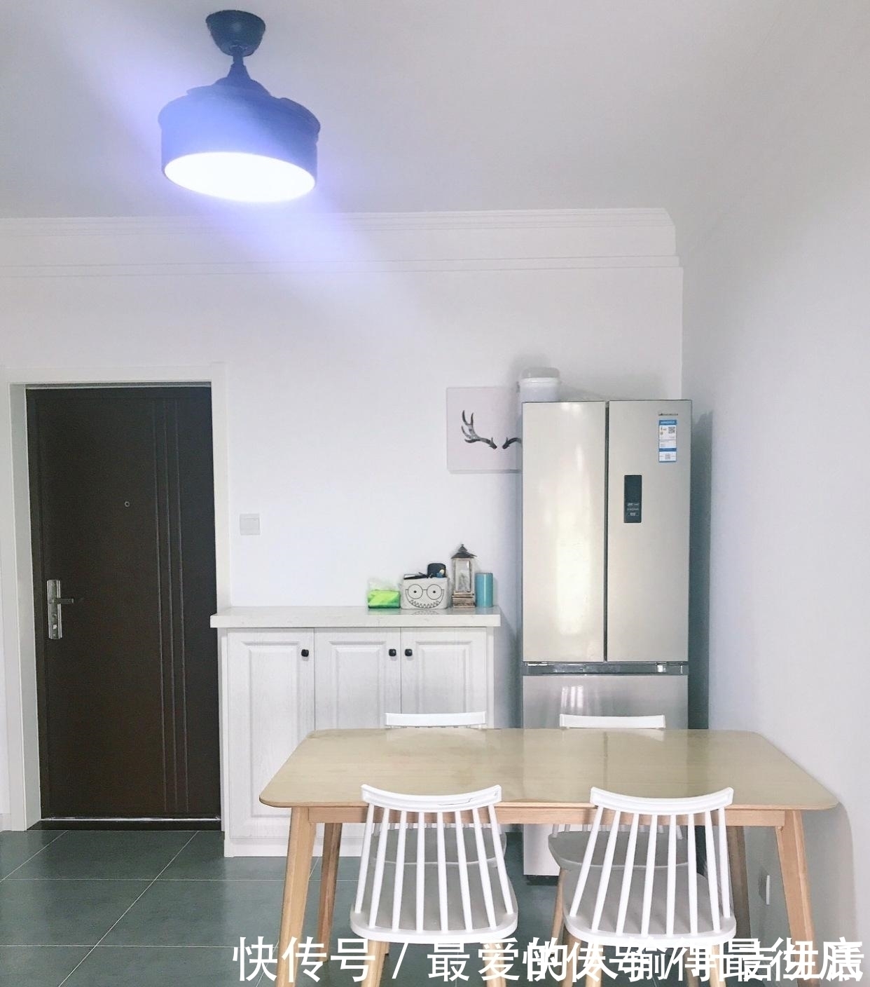 电视墙|她家新房不做电视墙,放弃吊顶,很漂亮,以后有房照着装晒晒