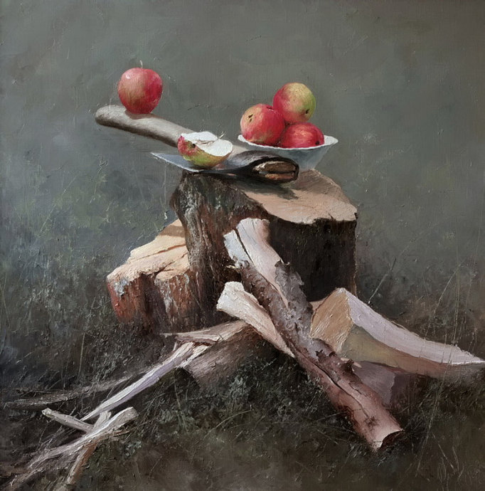 喀拉刨柯#乌克兰画家喀拉刨柯唯美油画,看了真享受!