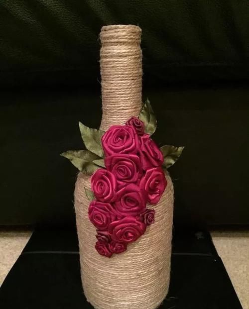 改造|DIY手工制作这是我见过最棒的酒瓶改造方案,好漂亮