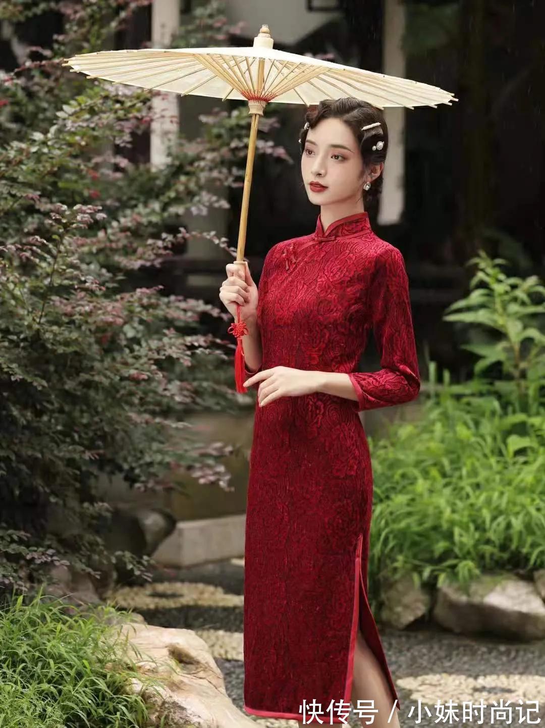 好处|高腰旗袍的好处,不要跟着潮流或者随着大众,如何给你的美丽加分