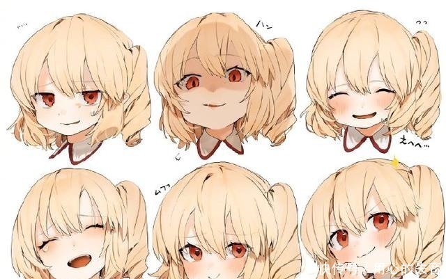 初音未来#不会画表情的来看看这位画师的作品,各种可爱的小表情,太萌了