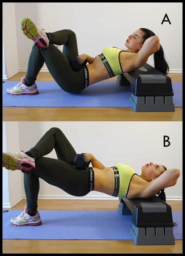 左腿|5个臀部肌肉训练动作,每天9分钟打造更大和更圆臀肌,饱满翘圆臀