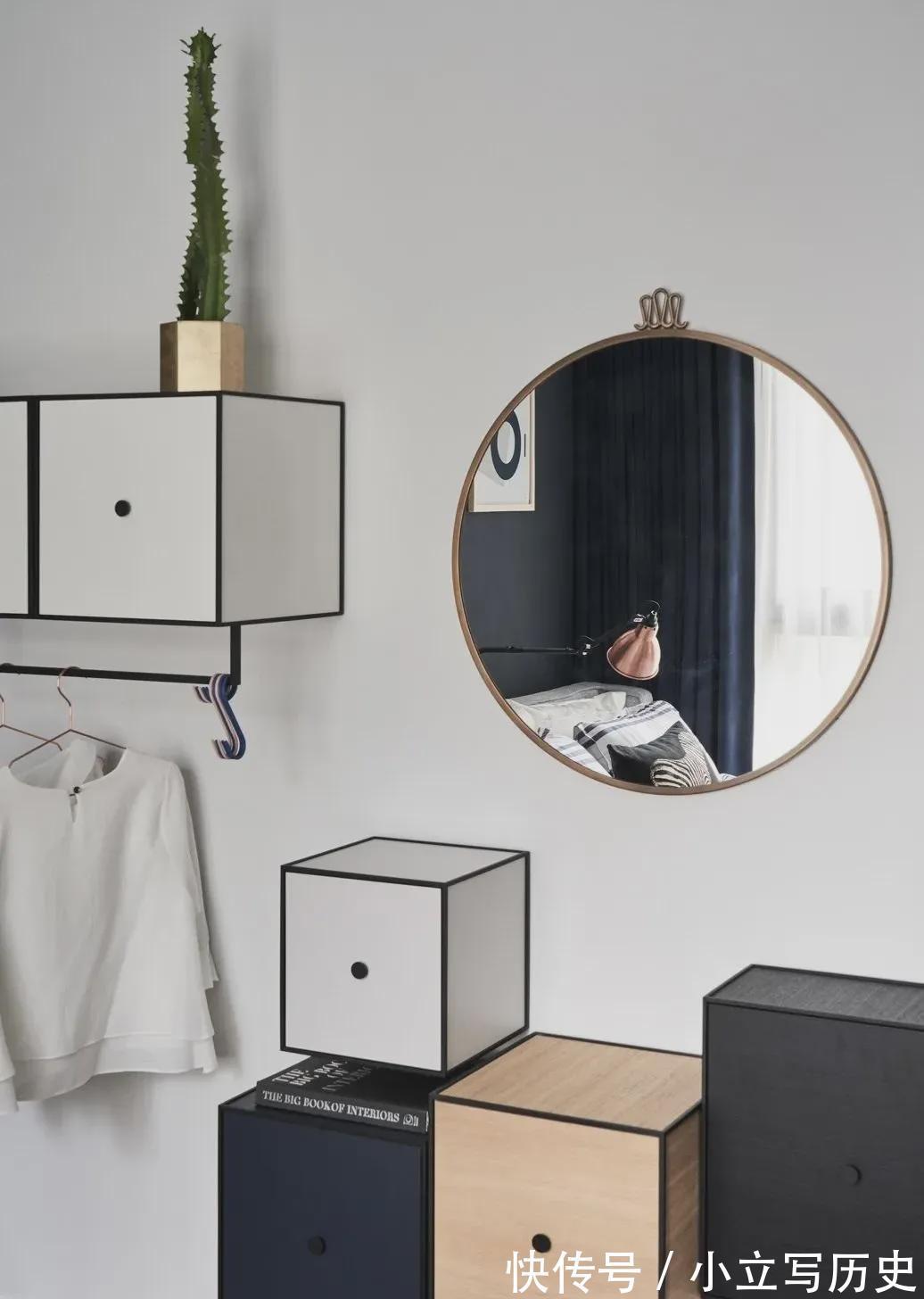 装饰画|70㎡北欧小公寓,简约、舒适、清新,这种感觉很舒心从容