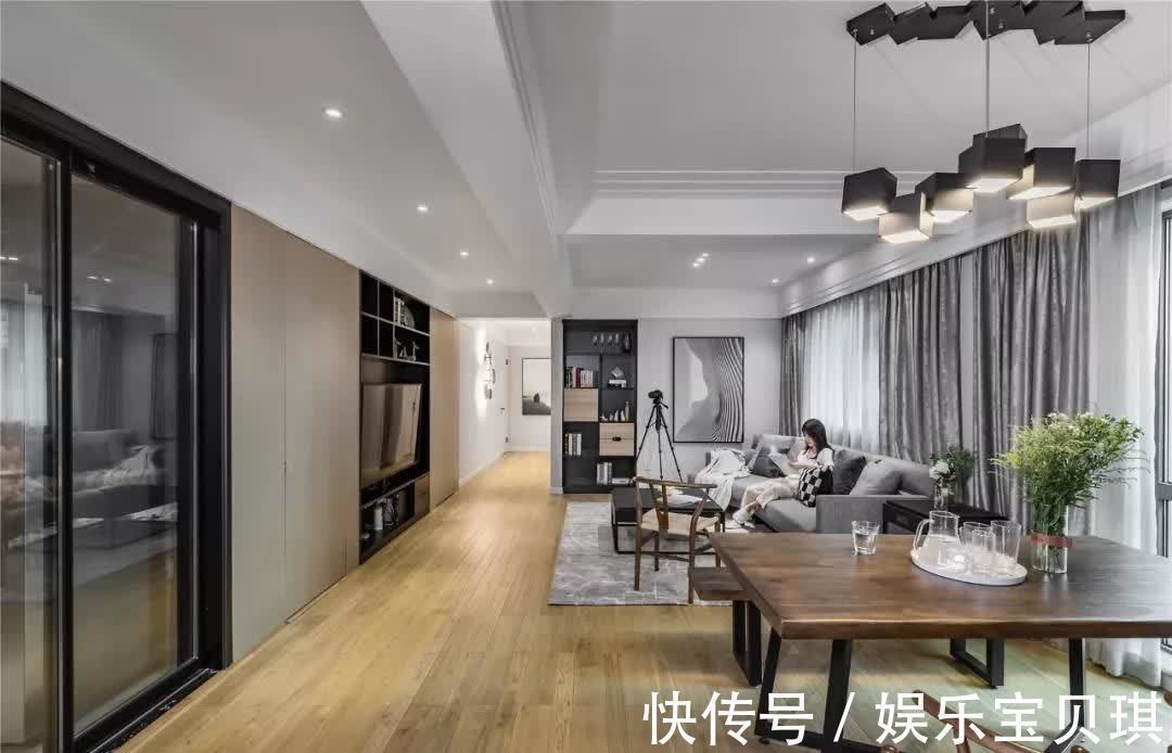 美式风格|150平方米的美式风格,三口人的幸福生活,浪漫又甜蜜