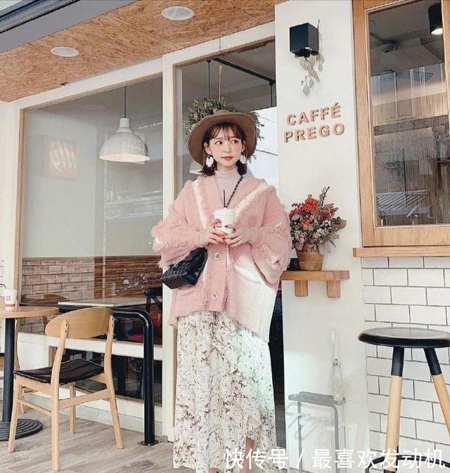 蕾丝|日本155小个子网红春季穿搭,显高显瘦又洋气,时髦温暖又甜美!