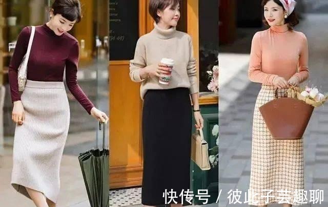 针织衫|立秋后早晚凉，40+女人这样穿针织衫，保暖修身显气质
