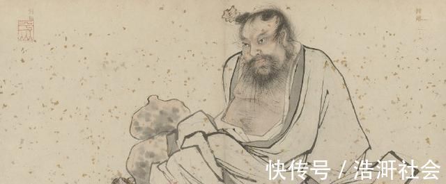 张路&800年前的独特神仙图,收藏界里的宝贝,绘画线条强过范曾