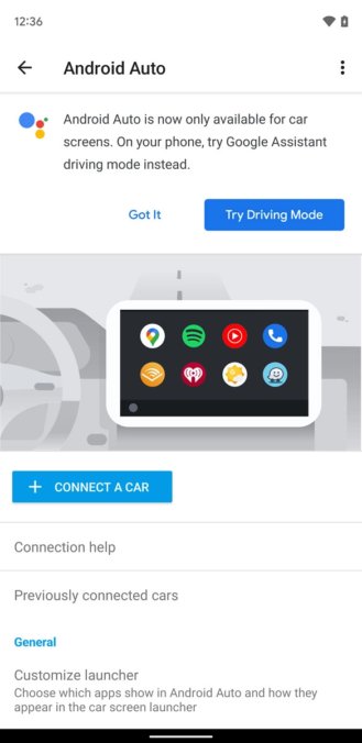 Google 停止 Android Auto 手机服务，车载移动互联升级