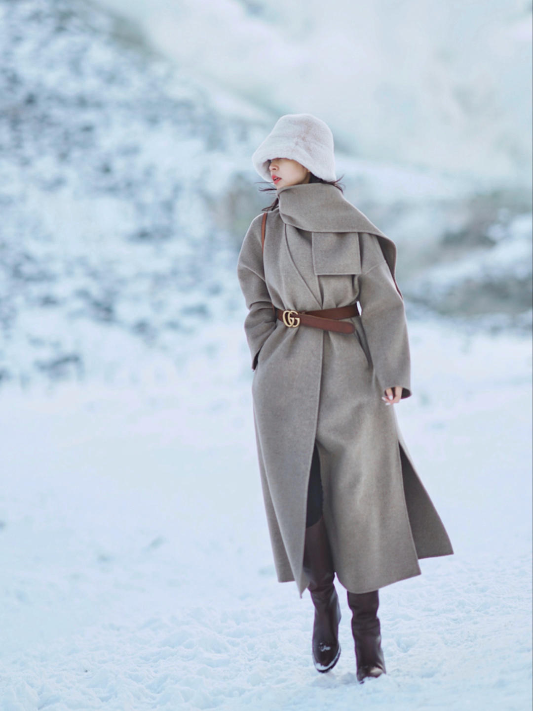 时尚搭配 想要穿出大衣的精髓，就看看三木博主的时尚搭配，保暖洋气又高级