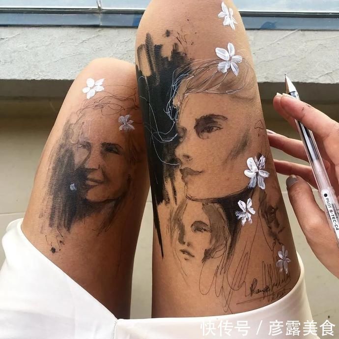 大腿#当她们掀开裙子,露出“惊艳”的大腿时,所有人都看呆了