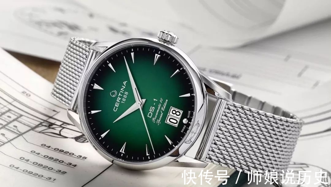 雪铁纳 高雅与运动,来自雪铁纳的绿光,戴出仪式感!