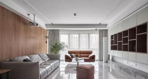 亲戚|159㎡装成简约风也花30万，亲戚看完都说很高级，就是太素了