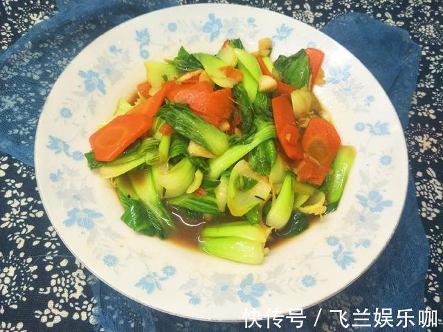 油菜|家常菜谱,炒油菜时,教你好吃做法,油菜清脆爽口