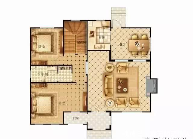 卧室|6套小户型农村别墅，精挑细选的爆款图纸，随便建一套都出彩