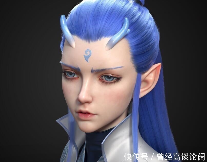 太乙真人|10万元敖丙手办,30万根头发可见,脸上还有红血丝