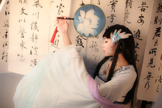 汉桥|奇迹暖暖《汉桥女》-夕夜迢迢 cosplay