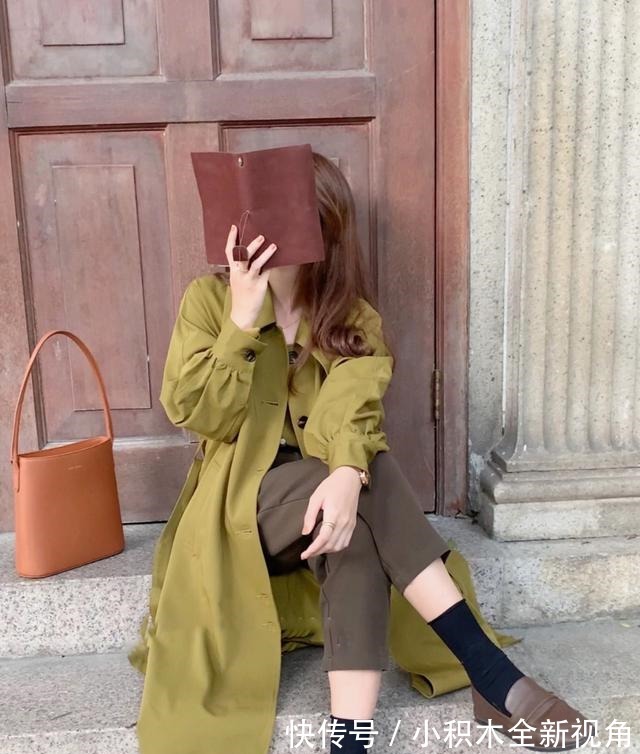撞衫 风衣+阔腿裤=永不过时的气质精,时髦又高级!