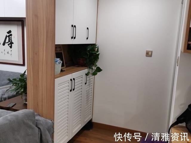 电视背景墙|一家三口终于幸福入住,电视墙非常实用,再多东西都能装,晒晒