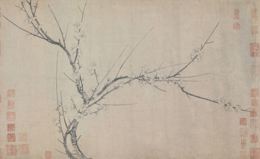 鉴赏$鉴赏|一“简”梅,极尽朴素的美