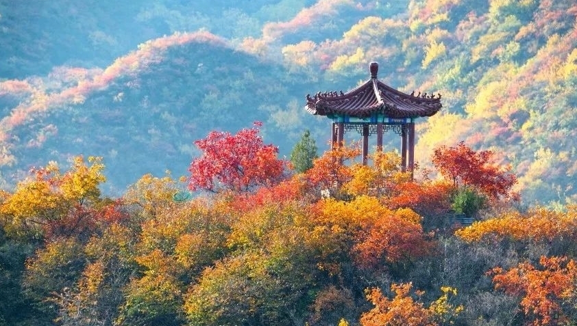 登山步道|北京昌平，人少景美的高山村落，完善的登山步道，只为赏秋而来