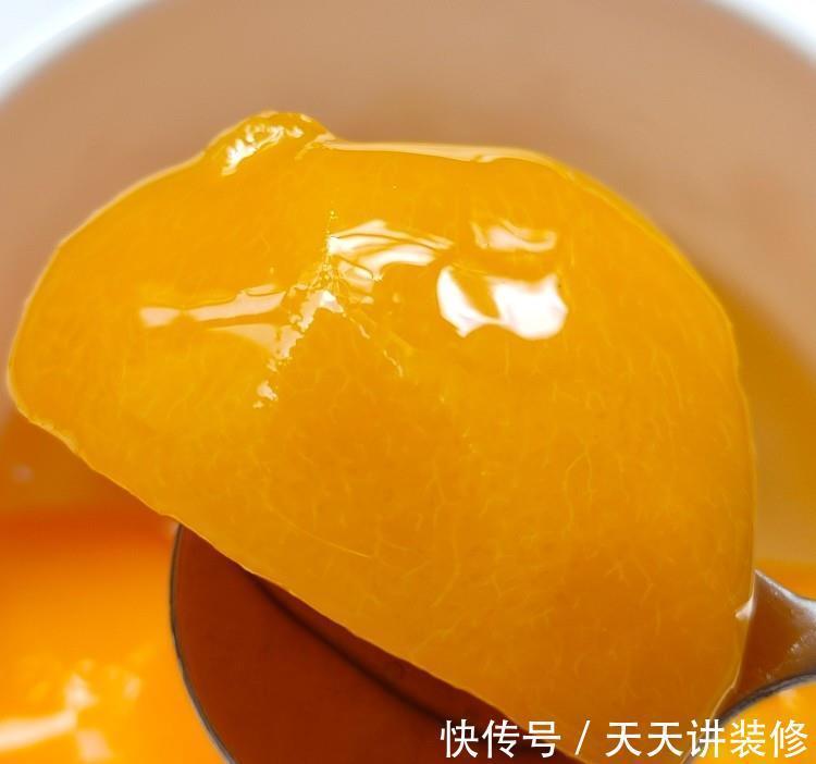 自制|在家自制黄桃罐头,清甜爽口美味,3小时就能吃,再也不用去买了