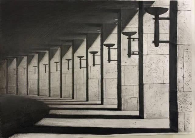 纸本炭笔|赏析中央美术学院2020届基础部素描作品欣赏