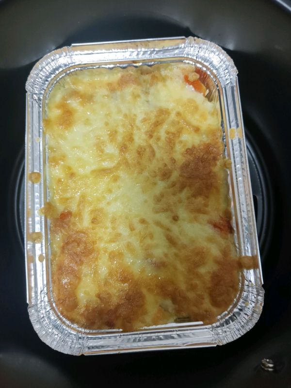 咖喱鸡肉芝士焗饭